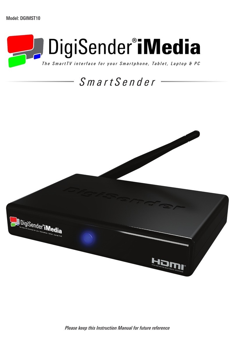 DigiSender DGIMST10 Manuel utilisateur