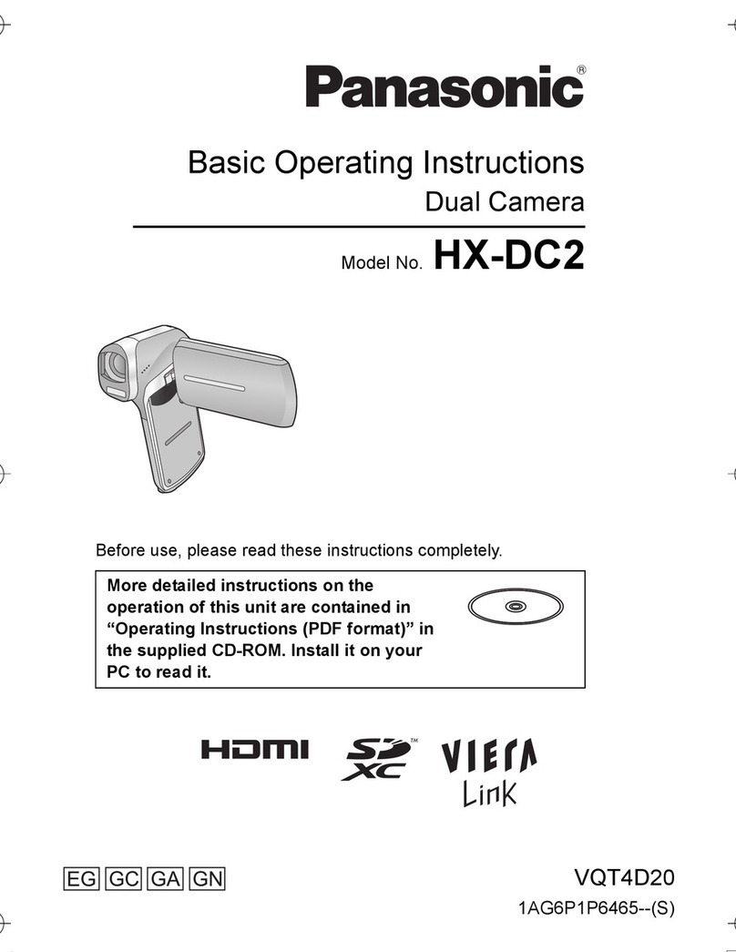 Panasonic HX-DC2 Caractéristiques techniques