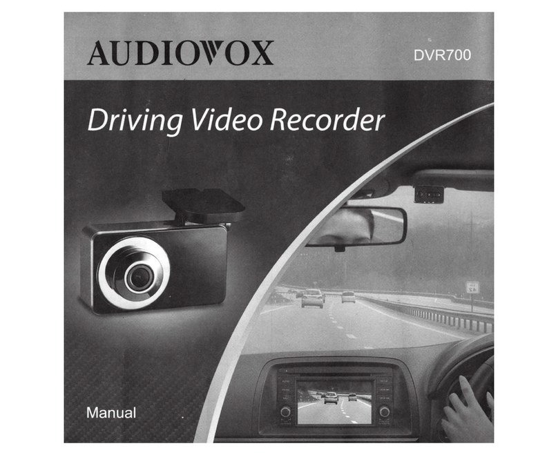 Audiovox DVR700 Manuel utilisateur