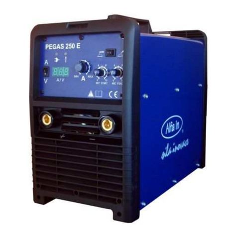 Alfain PEGAS 250 E CEL Manuel utilisateur