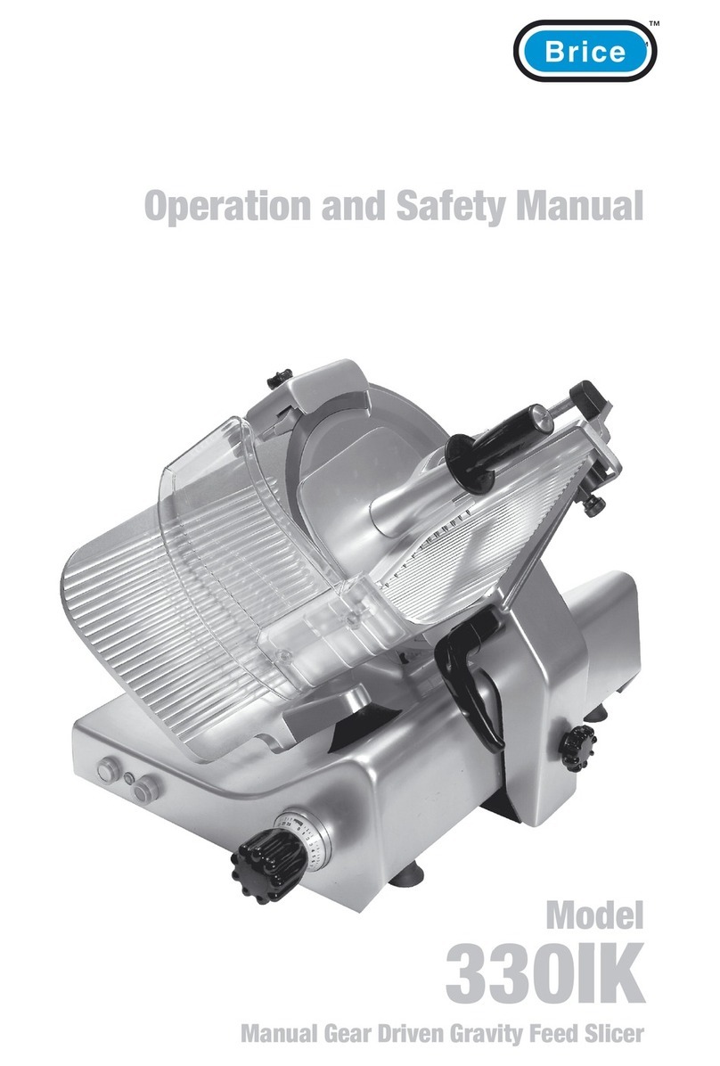 Brice 330IK Manuel d'utilisation et d'entretien
