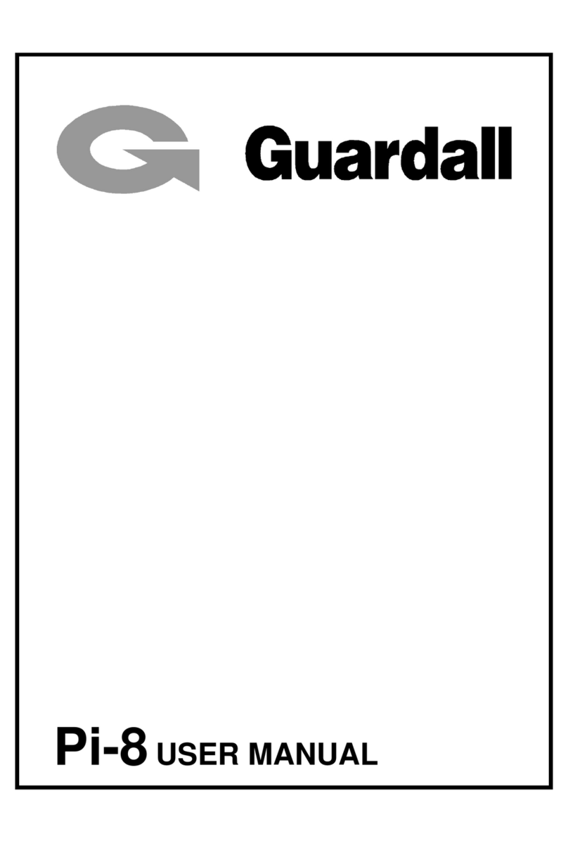 Guardall Pi-8 Manuel utilisateur