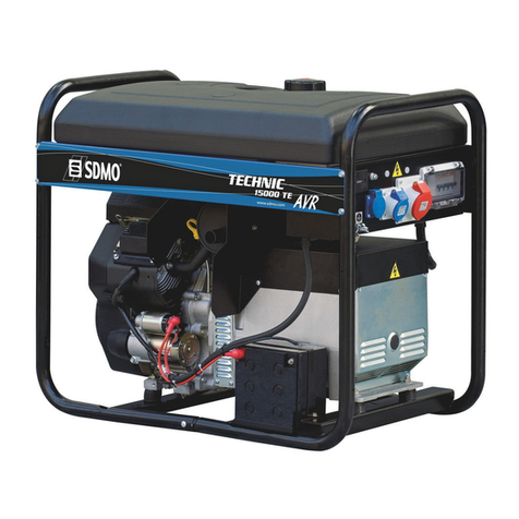 SDMO TECHNIC 15000 TE Manuel utilisateur