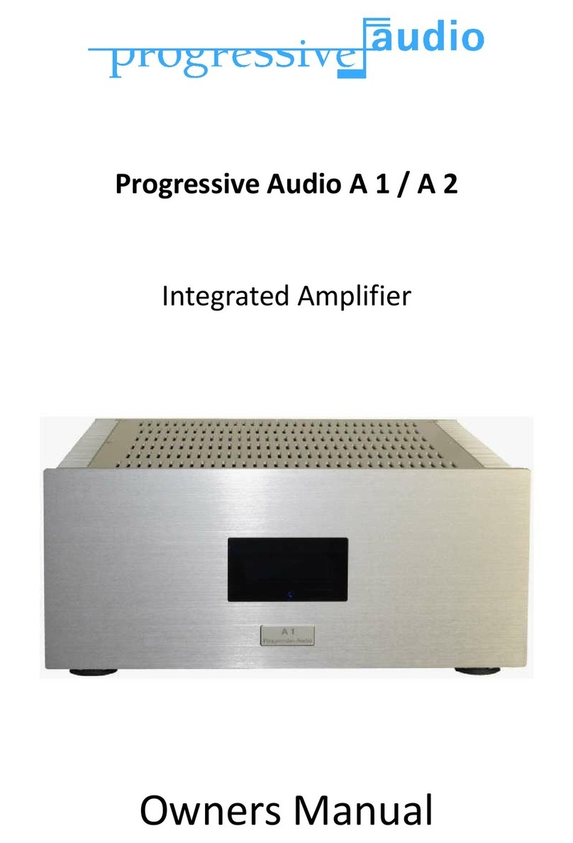 Progressive audio A 1 Manuel utilisateur