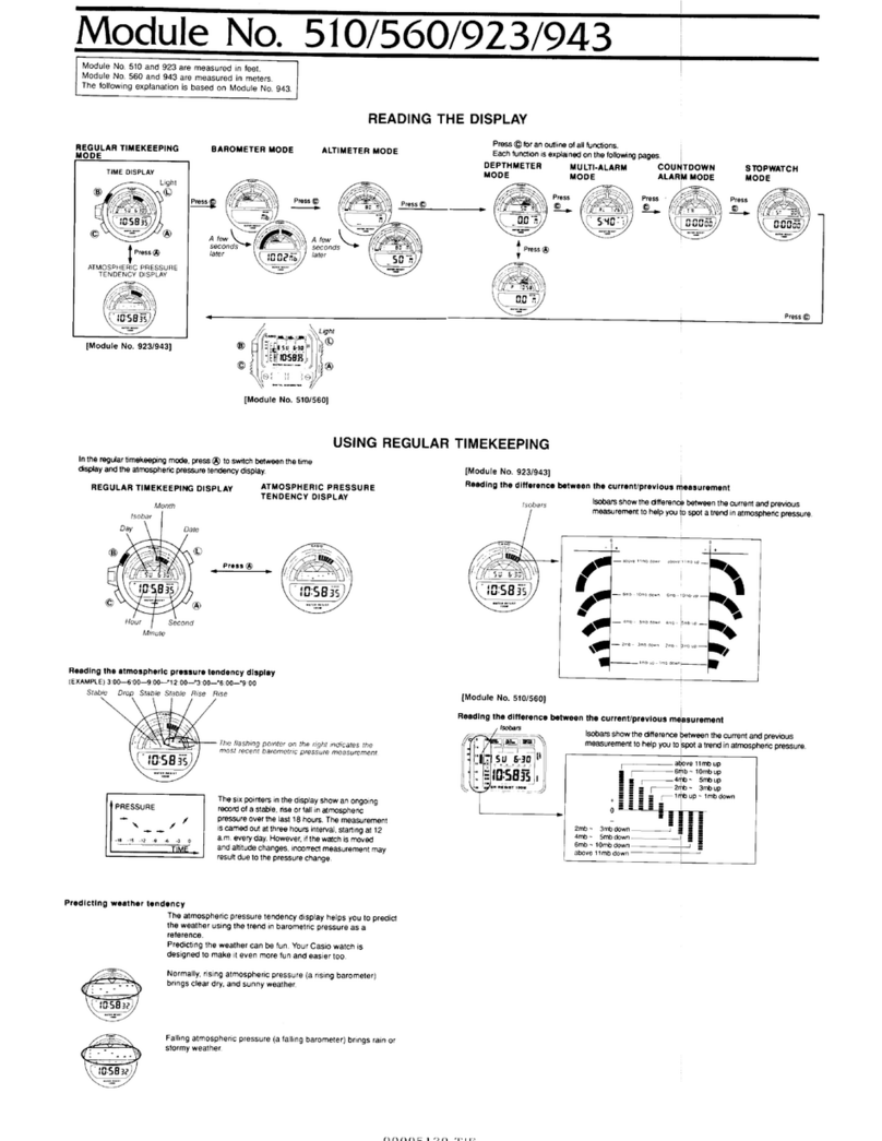 Casio 510 Manuel utilisateur