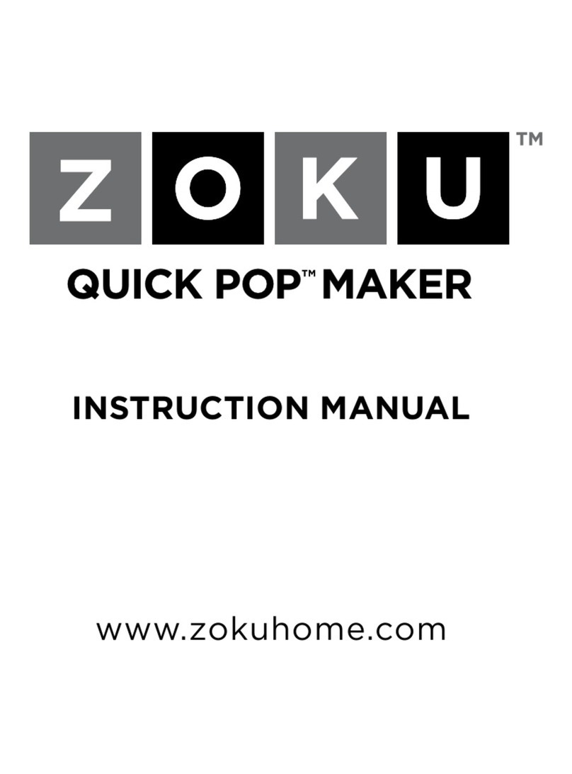 ZOKU Quick Pop Maker Manuel utilisateur