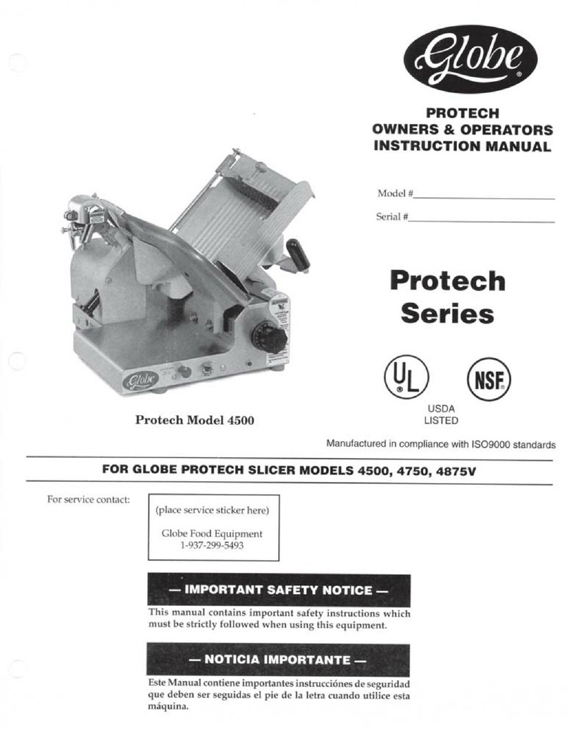 Globe Protech 4500 Caractéristiques techniques