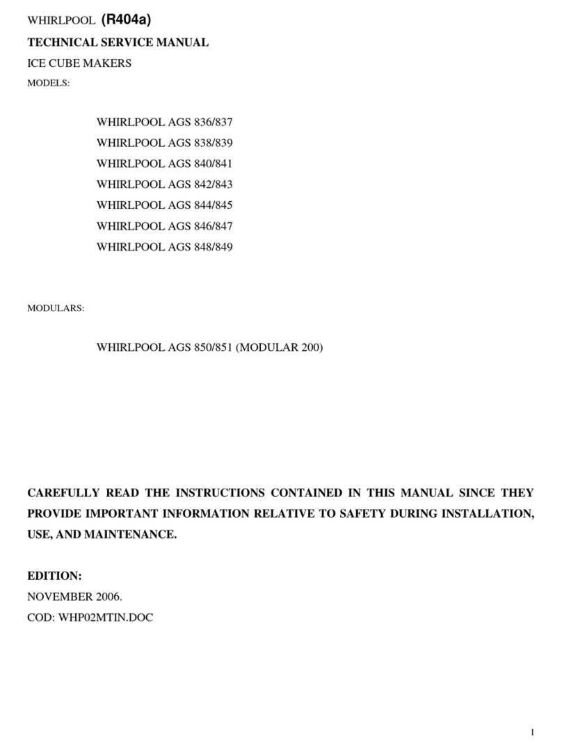 Whirlpool AGS 836 Manuel d'utilisation