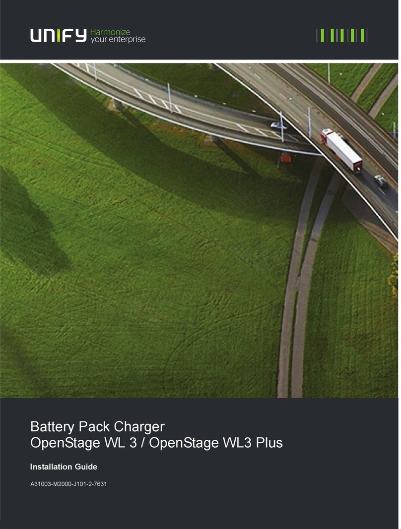 Unify OpenStage WL3 Plus Manuel utilisateur