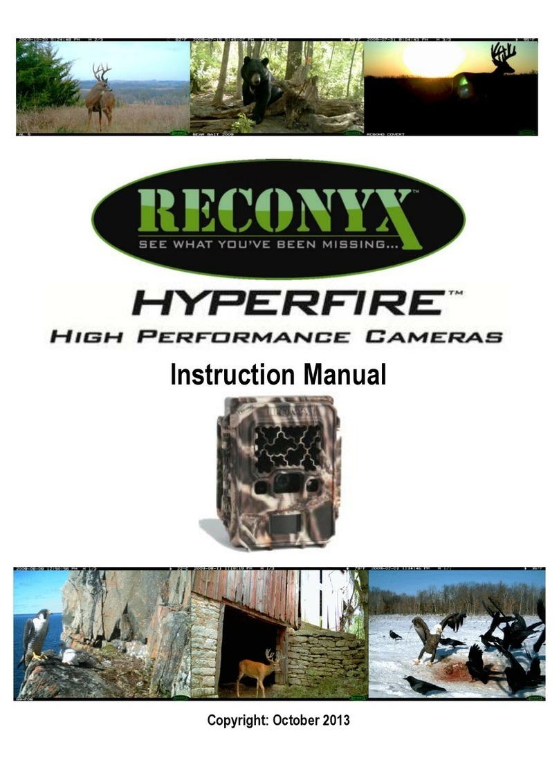 Reconyx HC500 Manuel utilisateur Reconyx HC500 Manuel utilisateur