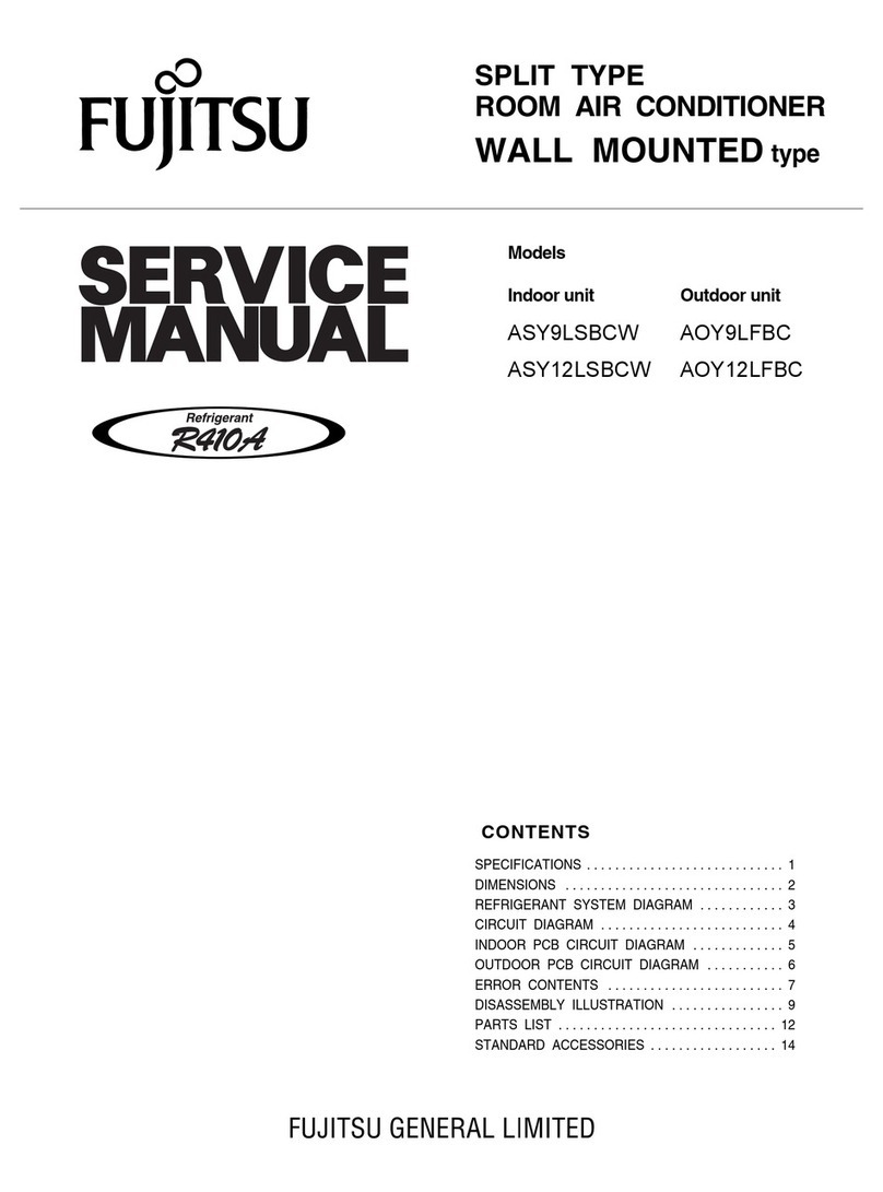 Fujitsu ASY9LSBCW Manuel utilisateur