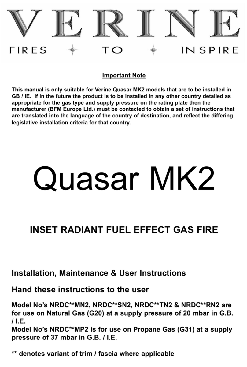 Verine NRDC**MN2 Instructions de montage Verine NRDC**MN2 Instructions de montage