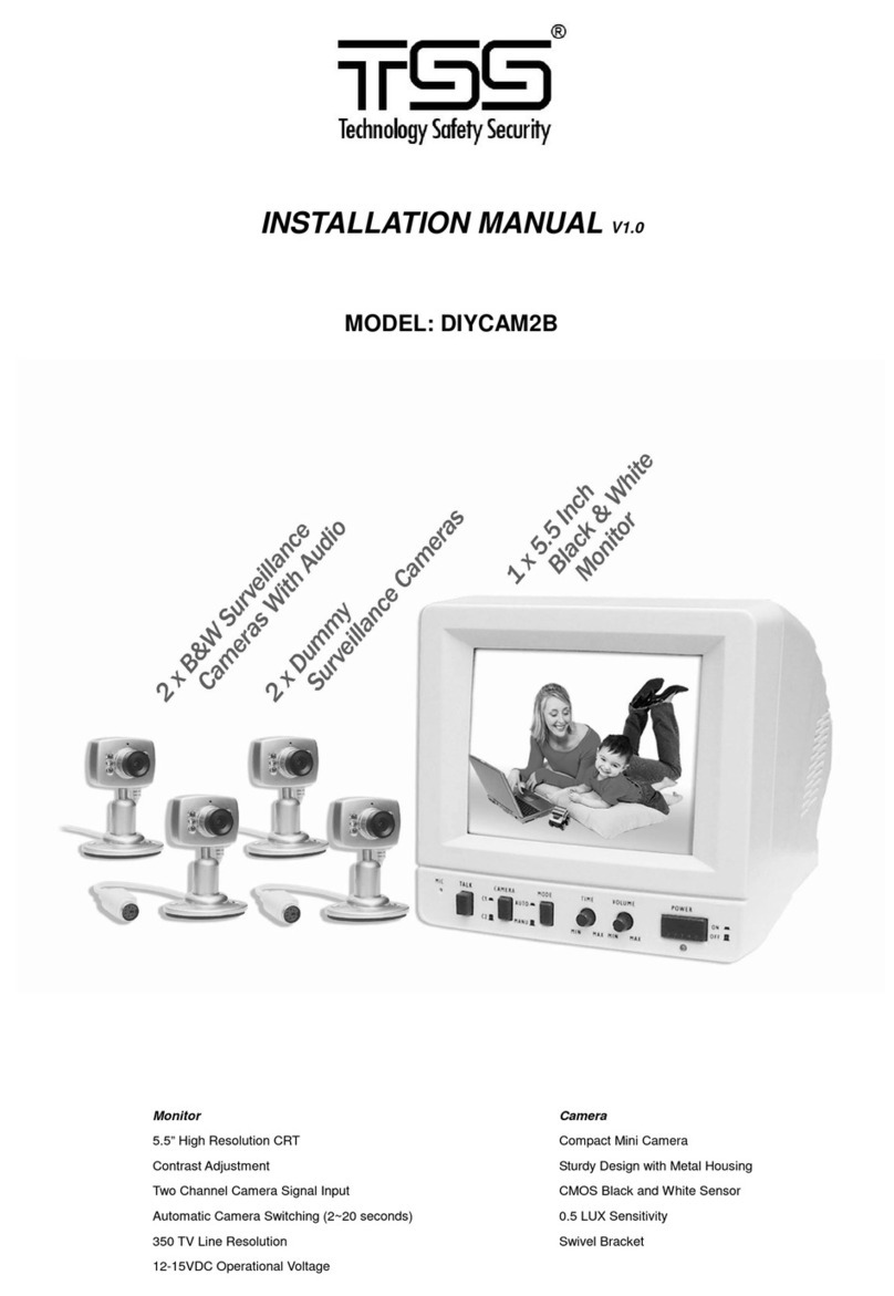 TSS DIYCAM2B Manuel utilisateur