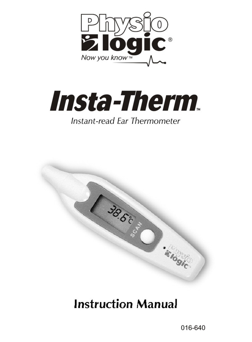 Physio Logic Insta-Therm Manuel utilisateur