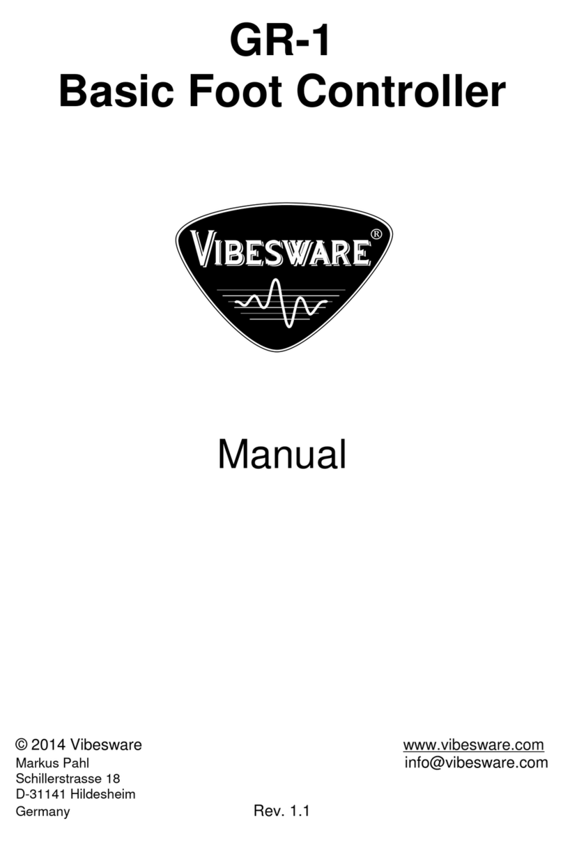 Vibesware GR-1 Manuel utilisateur