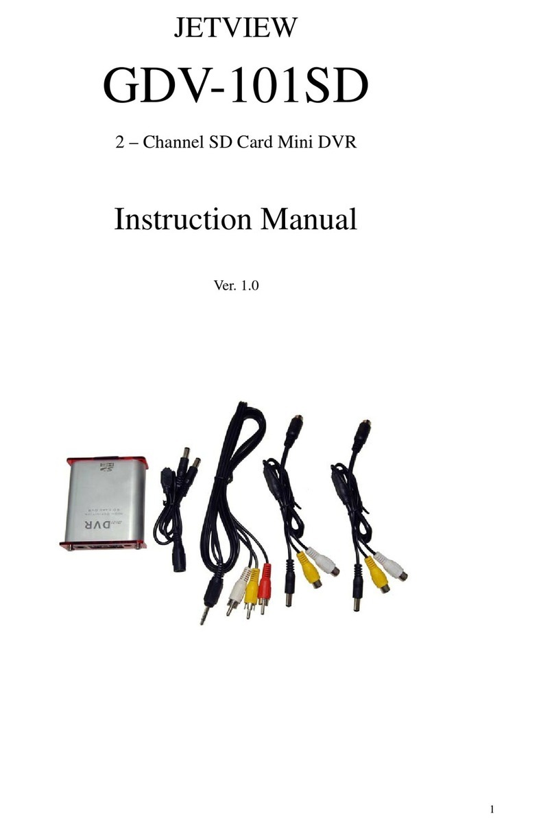 Jetview GDV-101SD Manuel utilisateur