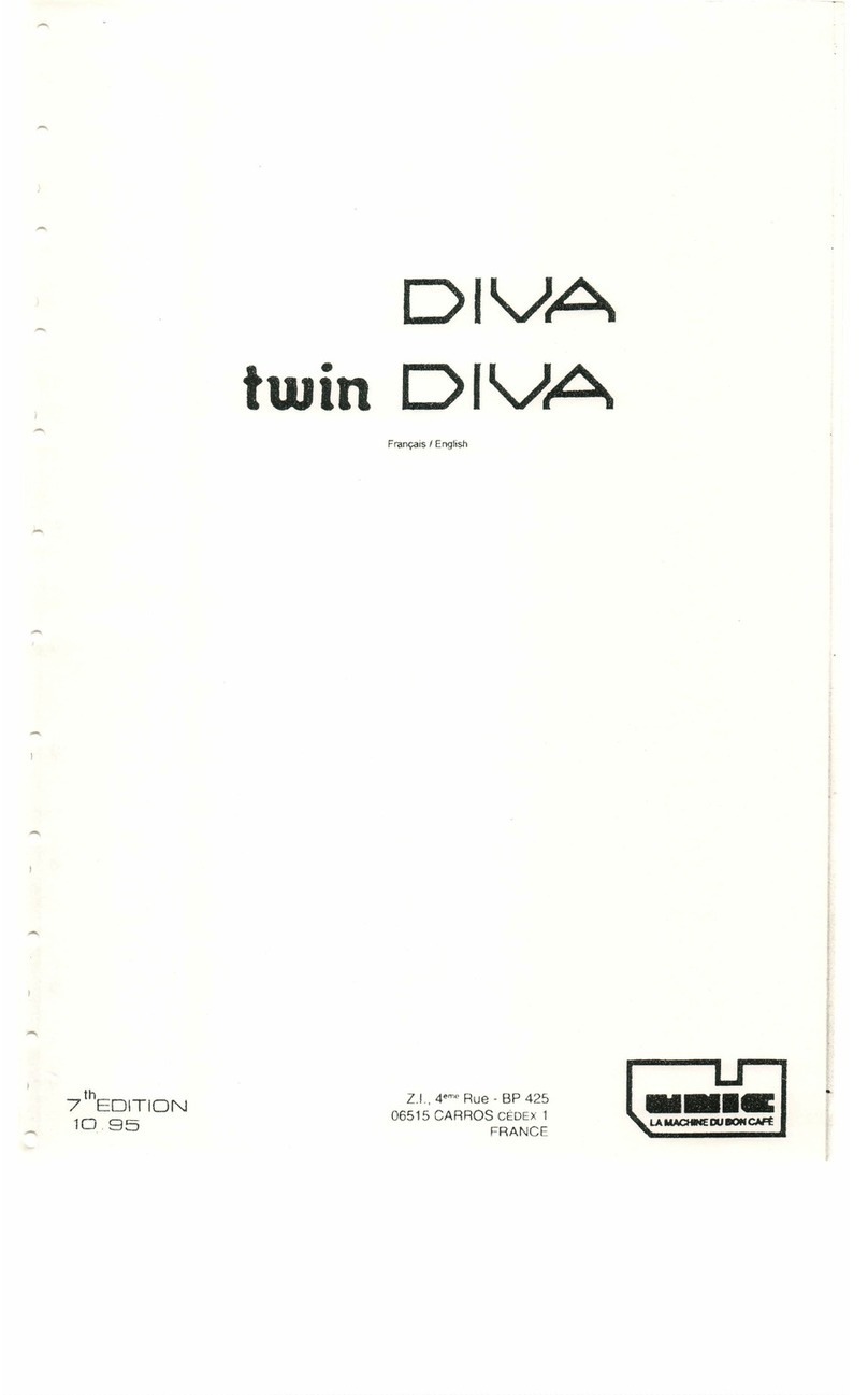 Unic DIVA Manuel utilisateur