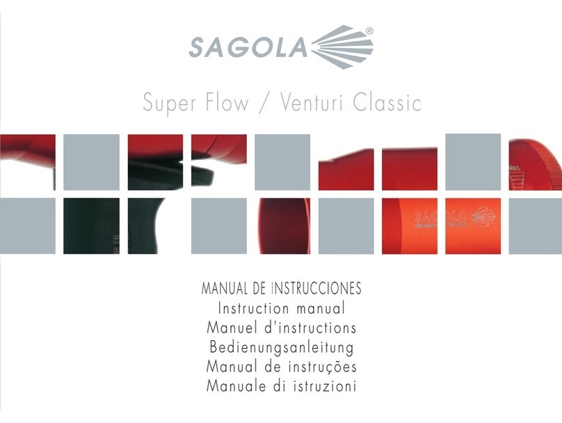 Sagola Super Flow Manuel utilisateur