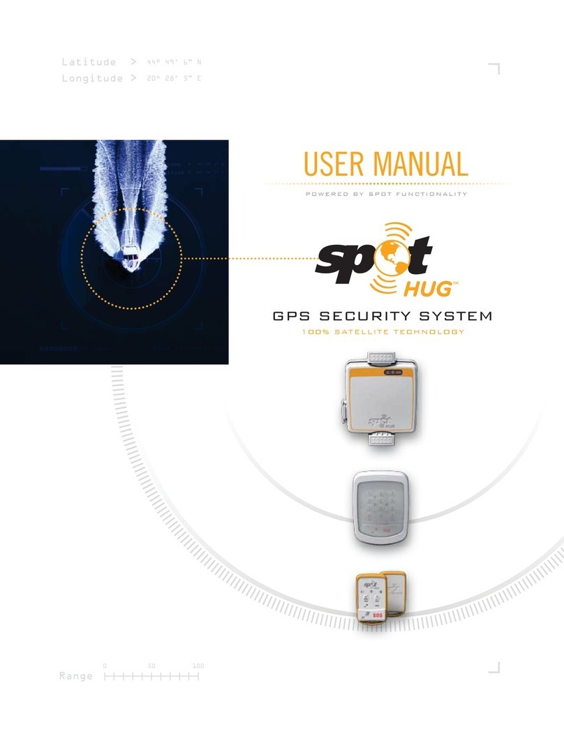 Spot Hug GPS SECURITY SYSTEM Manuel utilisateur