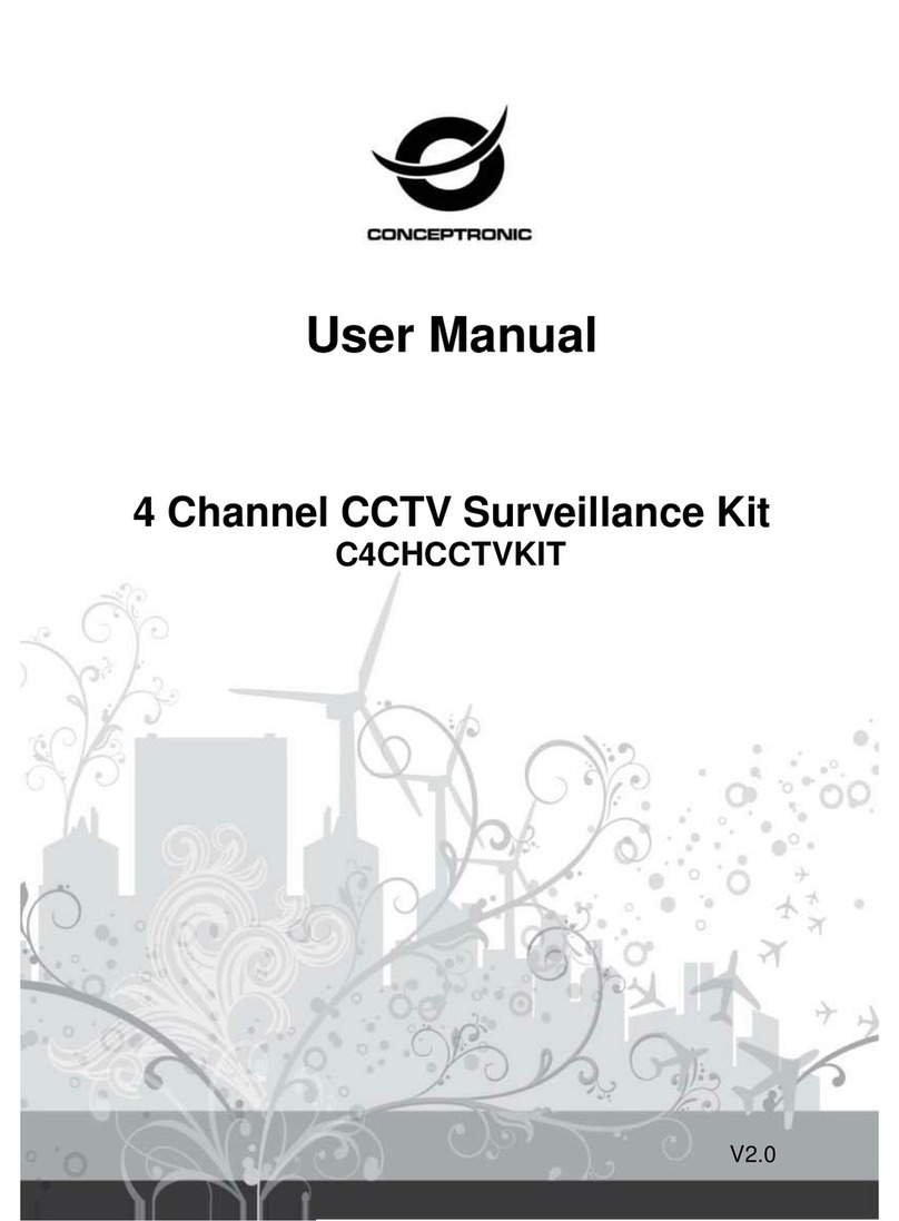 Conceptronic C4CHCCTVKIT Manuel utilisateur