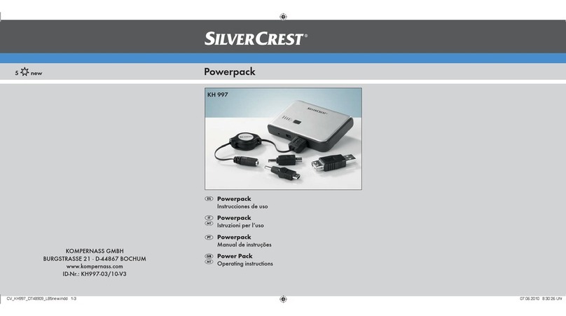 Silvercrest KH 997 Manuel utilisateur