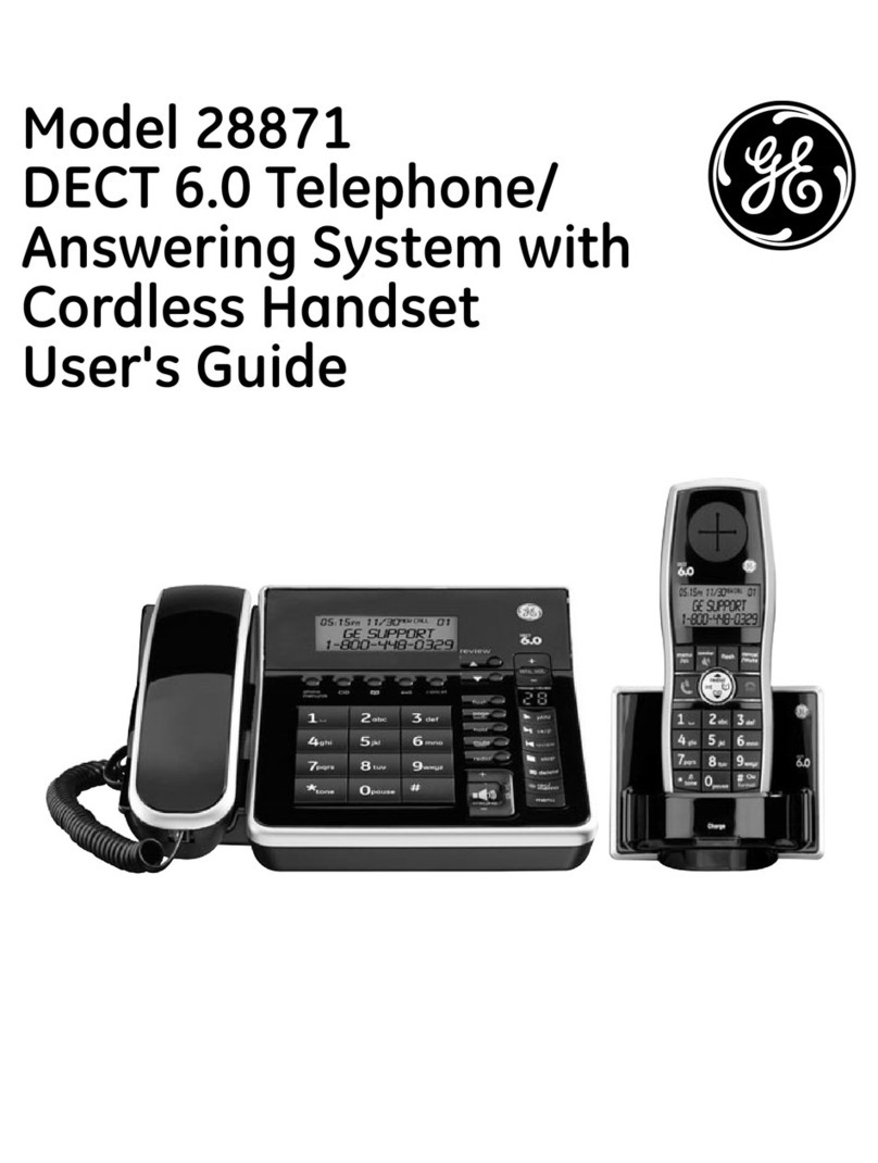 GE 28871 Manuel utilisateur