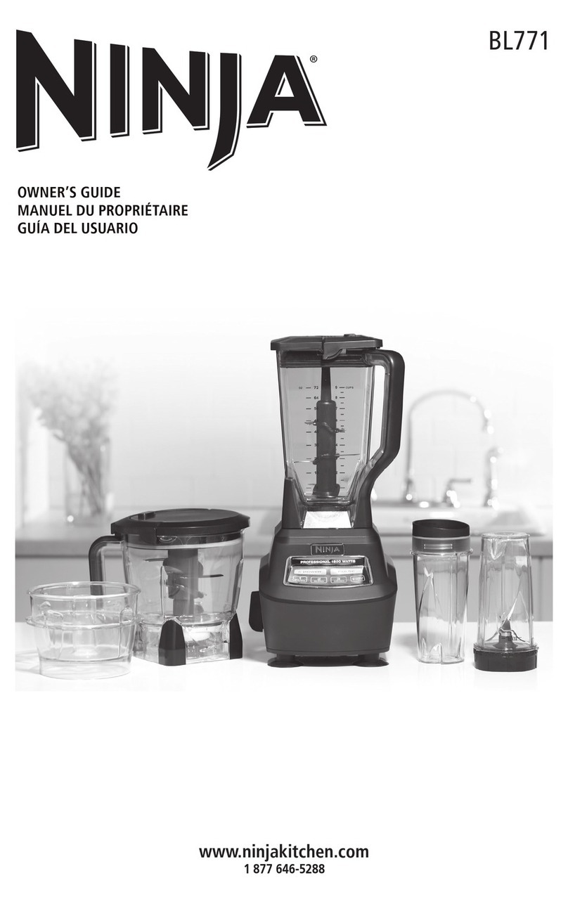 Ninja BL771 series Manuel utilisateur