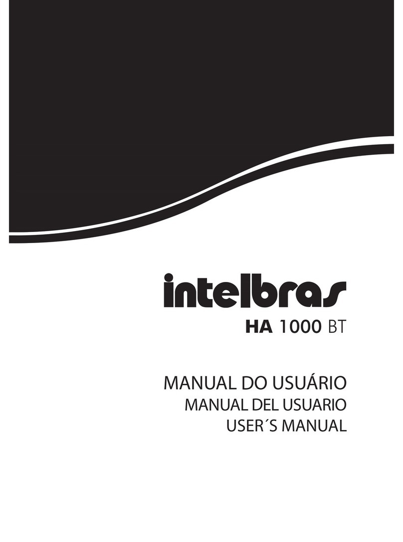 Intelbras HA 1000 BT Manuel utilisateur