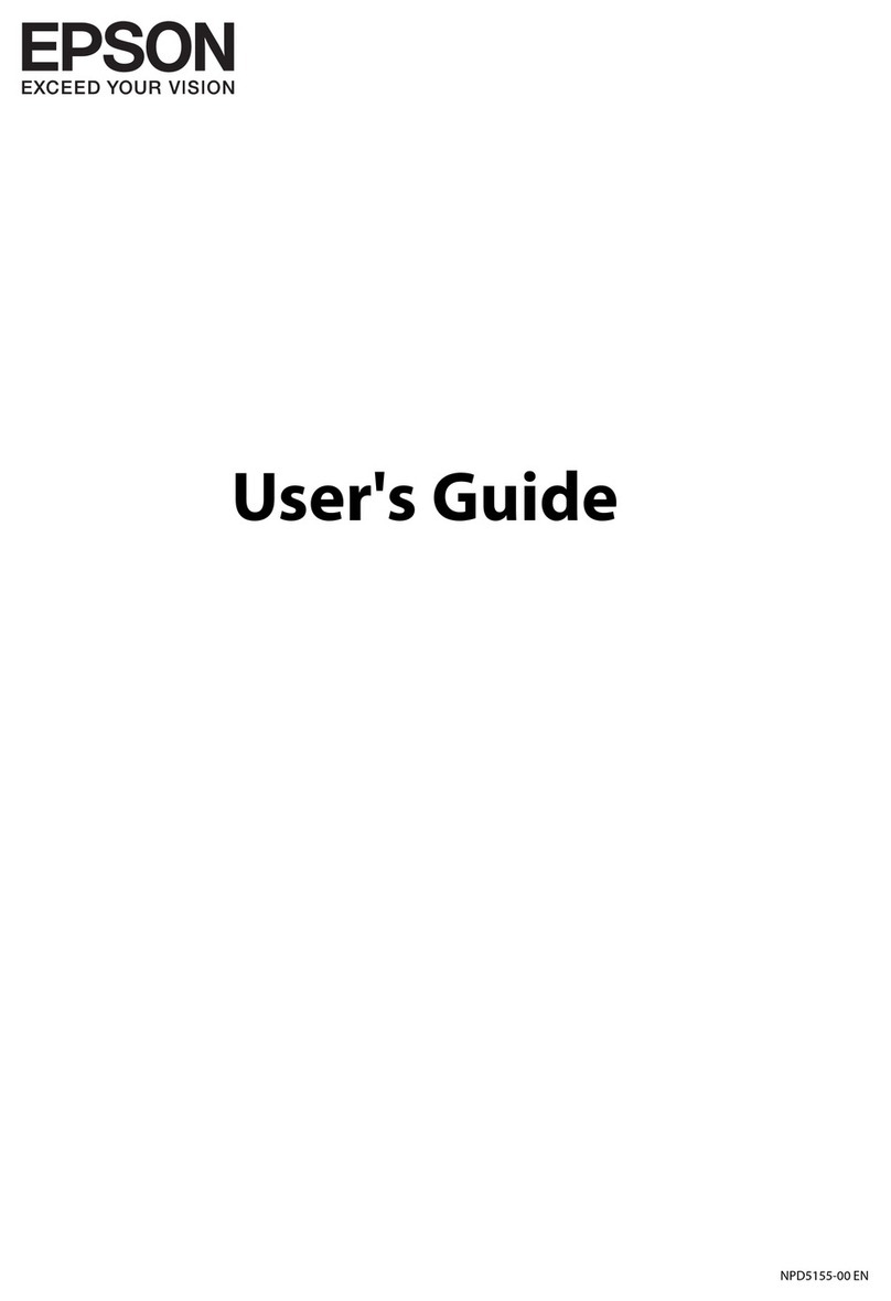 Epson Personal Document Station Manuel utilisateur