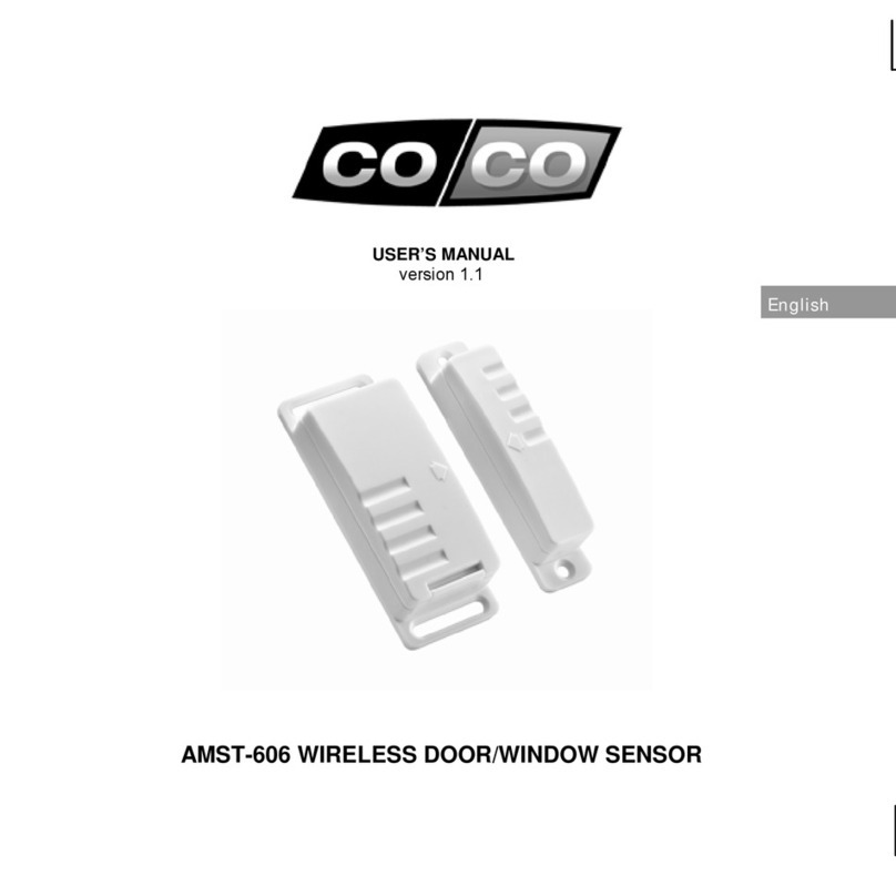 CoCo AMST-606 Manuel utilisateur