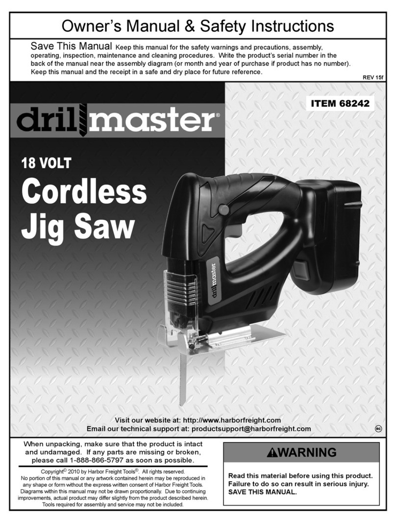 Drill Master 68242 Instructions de montage Drill Master 68242 Instructions de montage