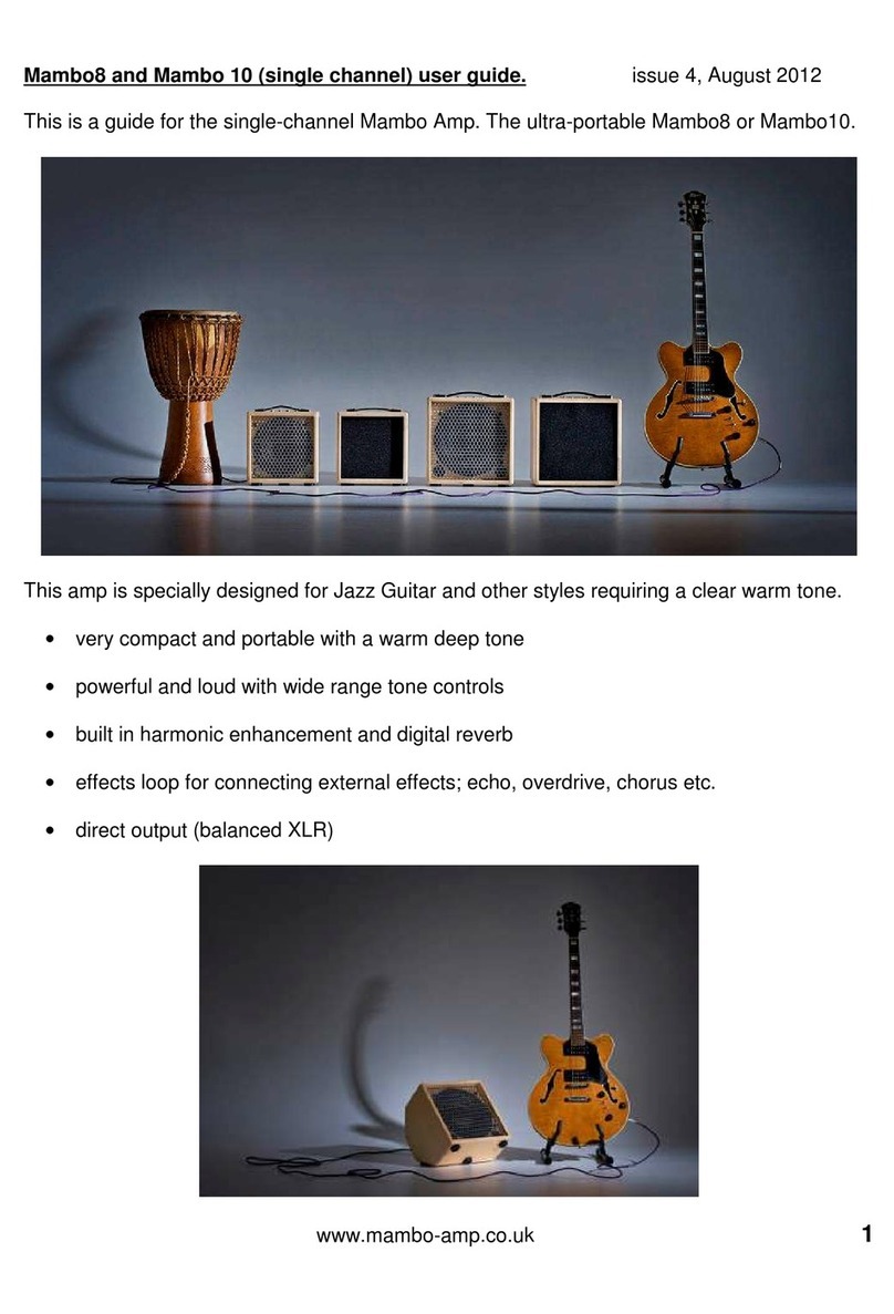 Mambo 8 Manuel utilisateur