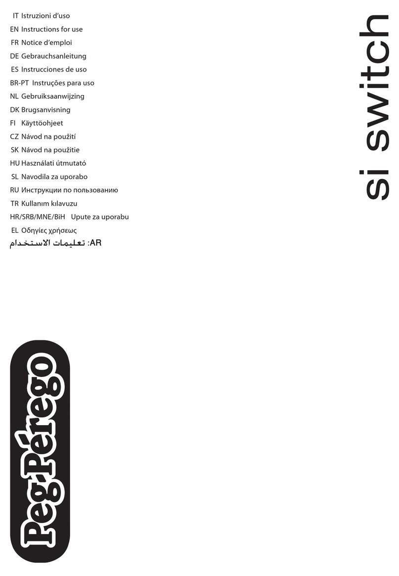 Peg-Perego si switch Manuel utilisateur