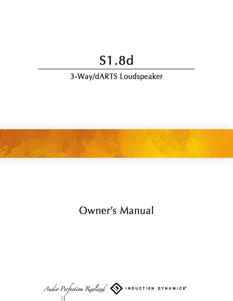 Induction Dynamics S 1.8d Manuel utilisateur