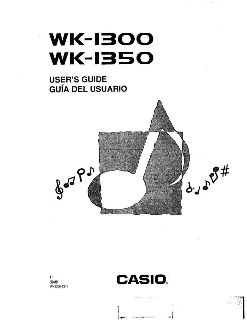 Casio WK-1350 Manuel utilisateur