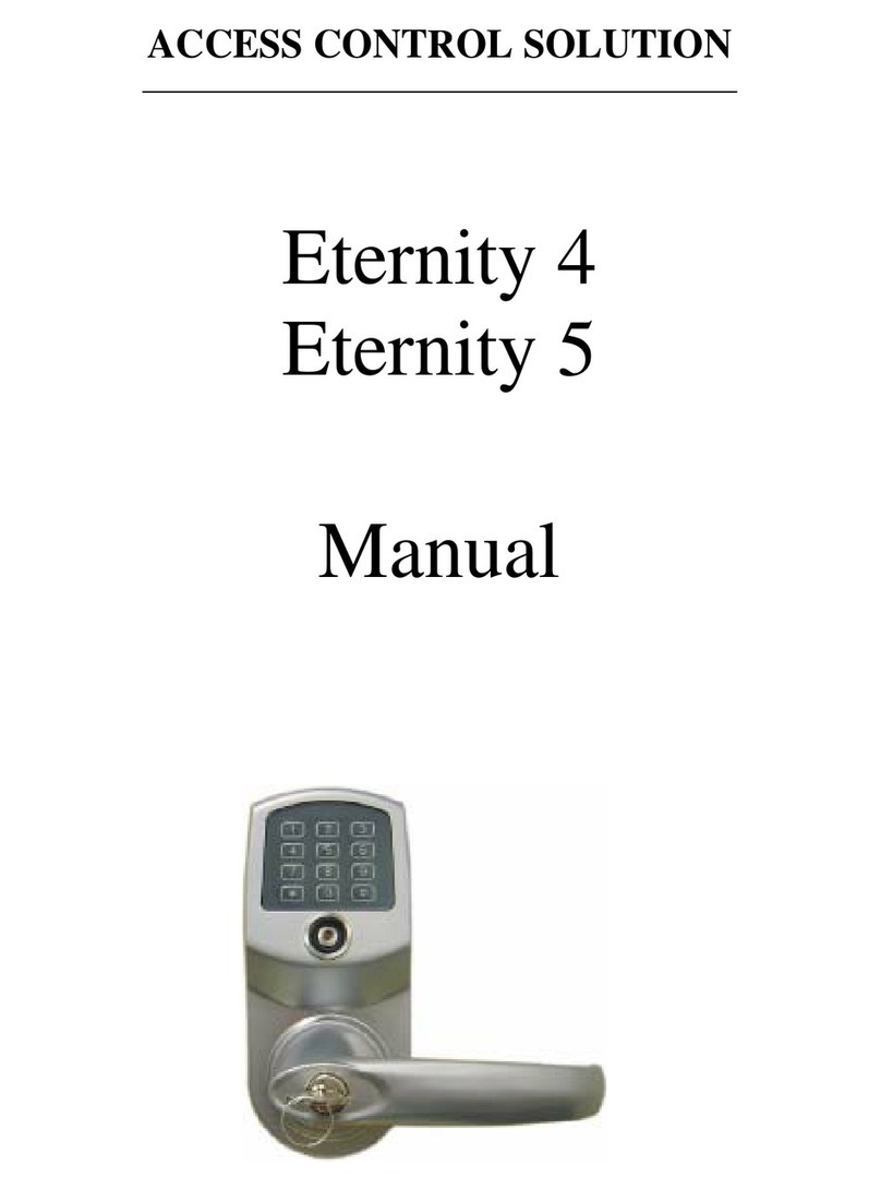 ACCESS CONTROL SOLUTION Eternity 4 Manuel utilisateur
