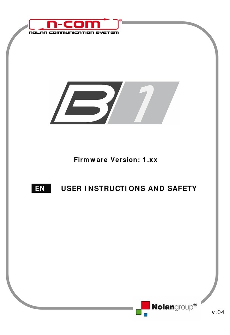 N-Com B1 Manuel utilisateur
