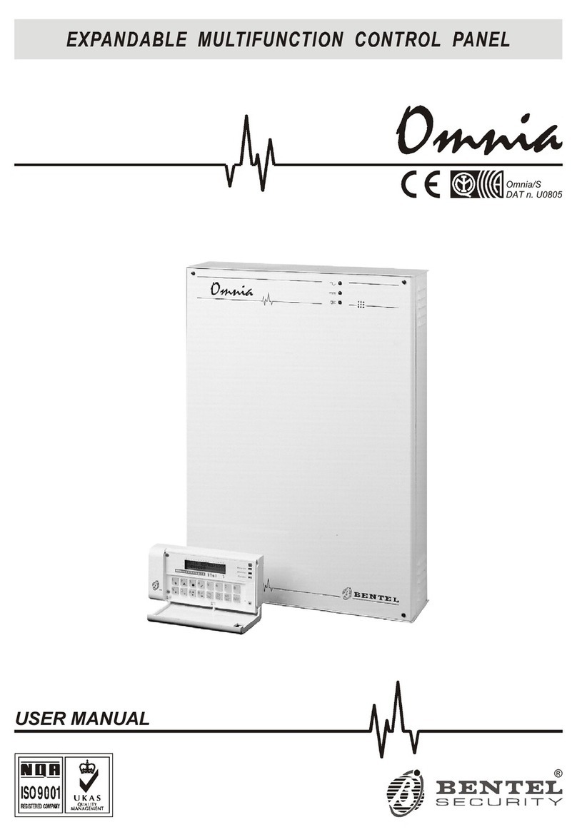 Bentel Omnia Manuel utilisateur
