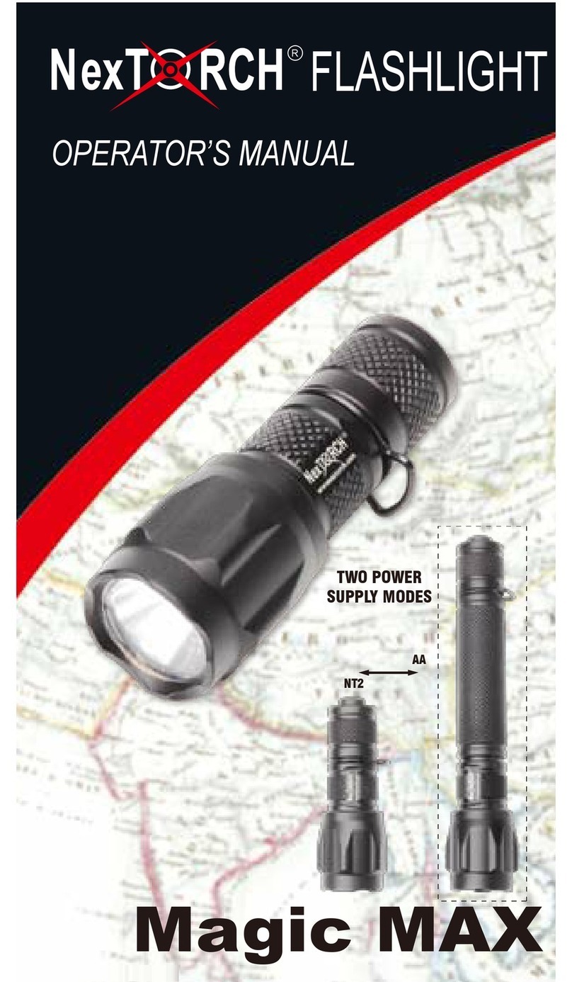 Nextorch Magic MAX Manuel utilisateur