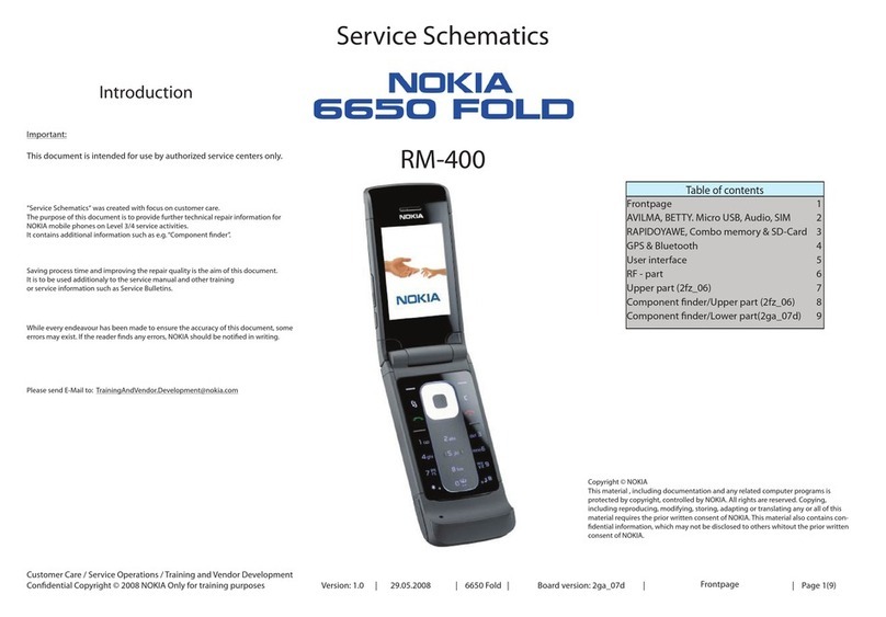 Nokia 6650 FOLD Guide de démarrage rapide Nokia 6650 FOLD Guide de démarrage rapide