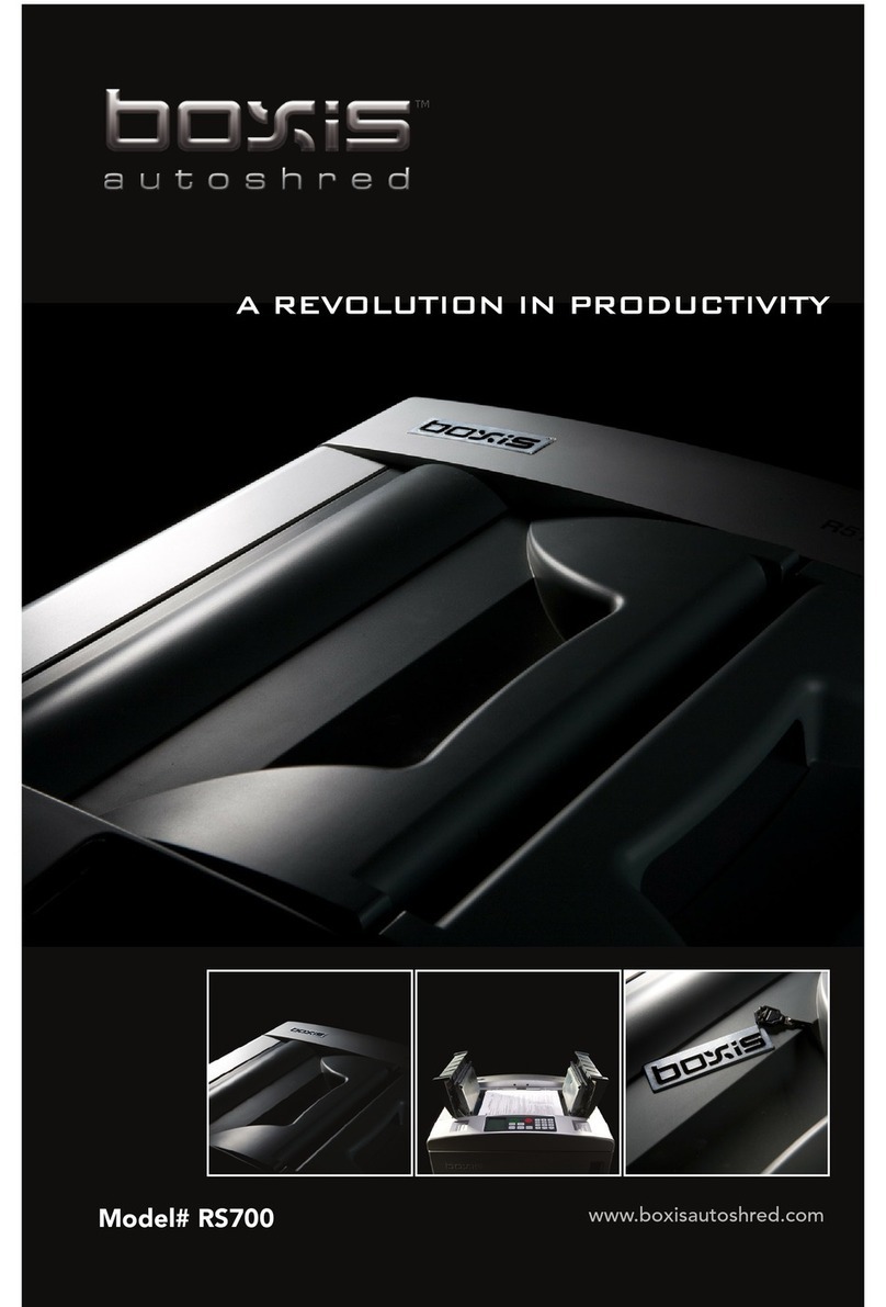 Boxis RS700 Manuel utilisateur