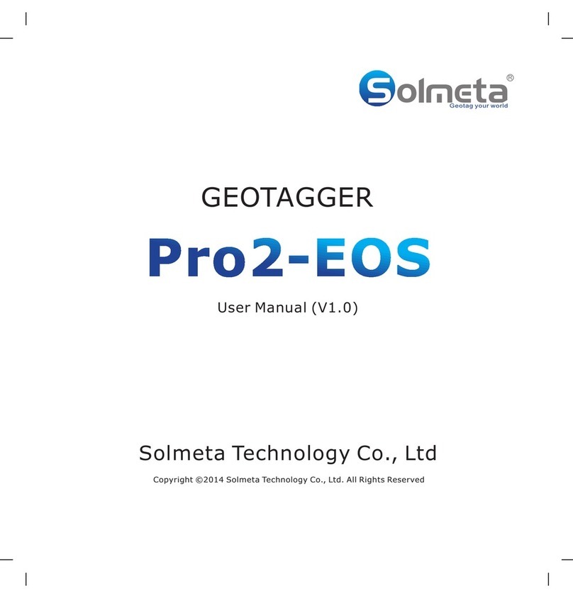 Solmeta Pro2-EOS Manuel utilisateur