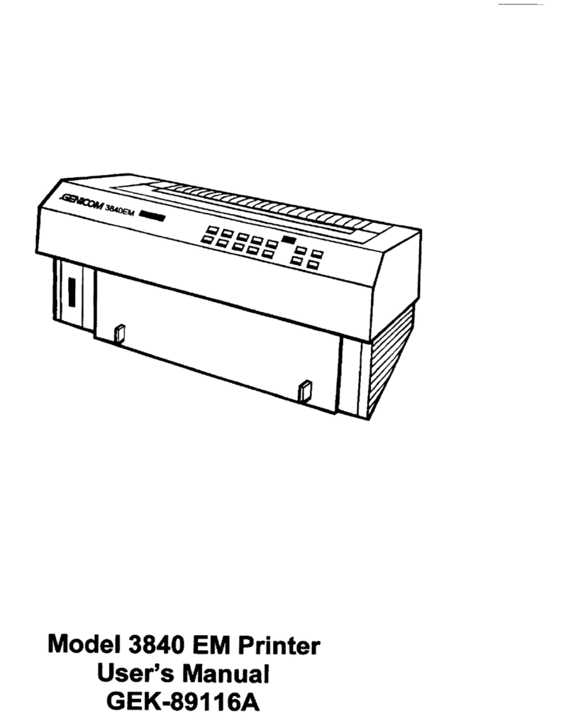 Gencom 3840 EM Manuel utilisateur