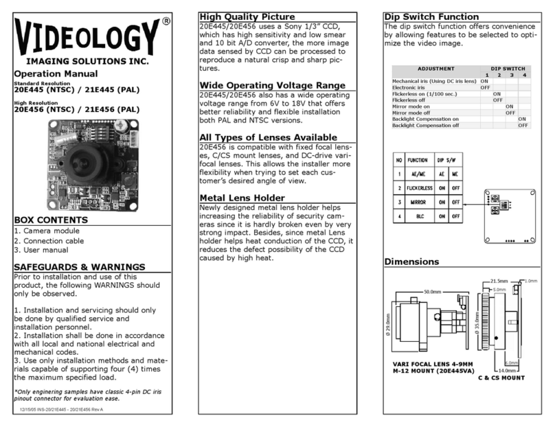Videology 20E445 Manuel utilisateur