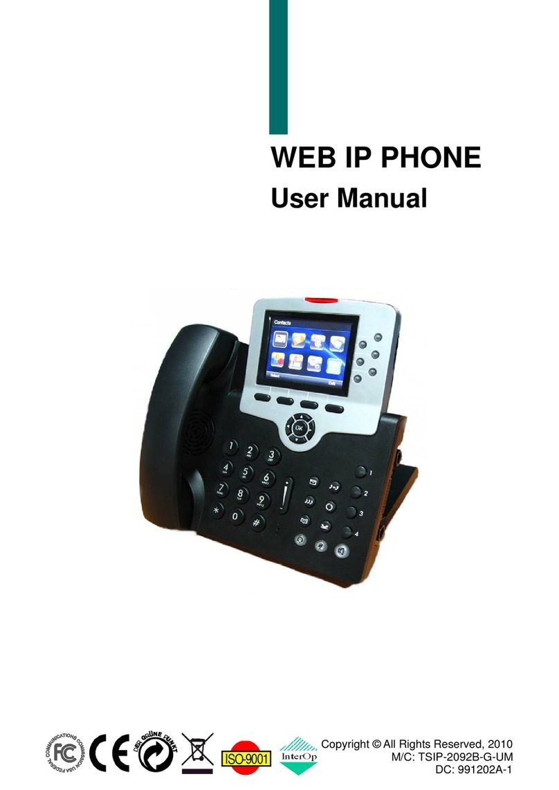TECOM IP2092B Manuel utilisateur
