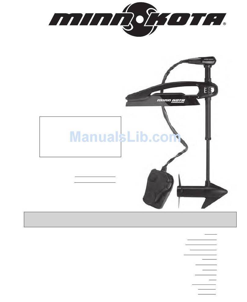 MINN KOTA MAXXUM Bowmount bowGuard 360 Manuel utilisateur