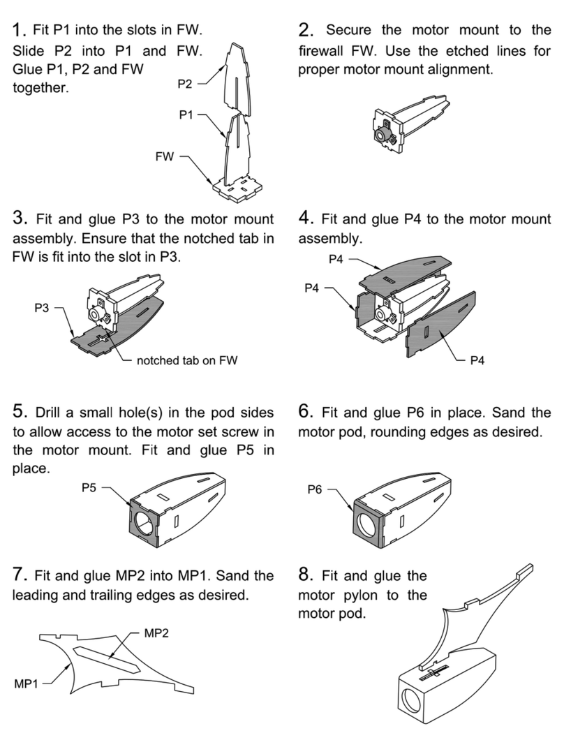 Park Scale Models Mini Drake Manuel utilisateur