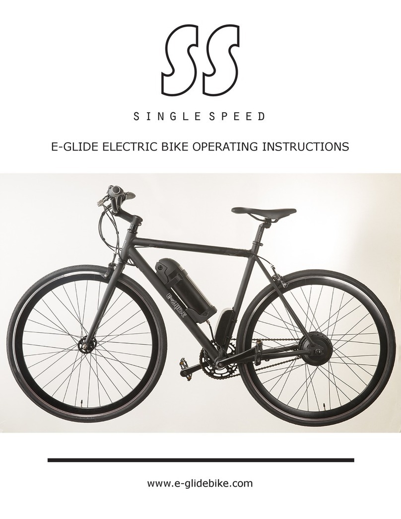 Single Speed E-GLIDE Manuel utilisateur