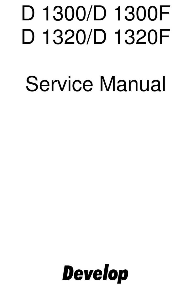 Develop D 1300 Manuel utilisateur