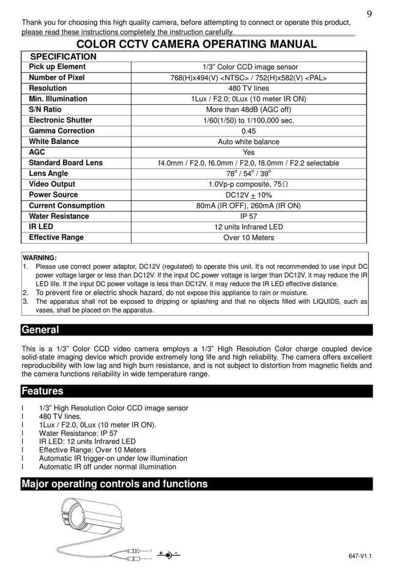 Avtech AVC647 Manuel utilisateur